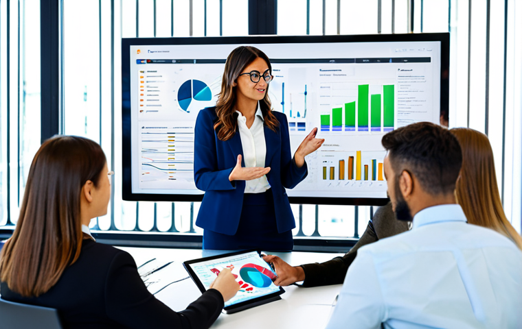 Digital Marketing Strategy**

"A diverse team of marketing professionals collaborating around a large screen displaying data analytics dashboards in a modern, brightly lit office. They are fully clothed in appropriate business attire, discussing strategy. The atmosphere is energetic and collaborative. safe for work, appropriate content, perfect anatomy, natural proportions, professional setting, high quality, well-formed hands, proper finger count, professional, modest."

**
