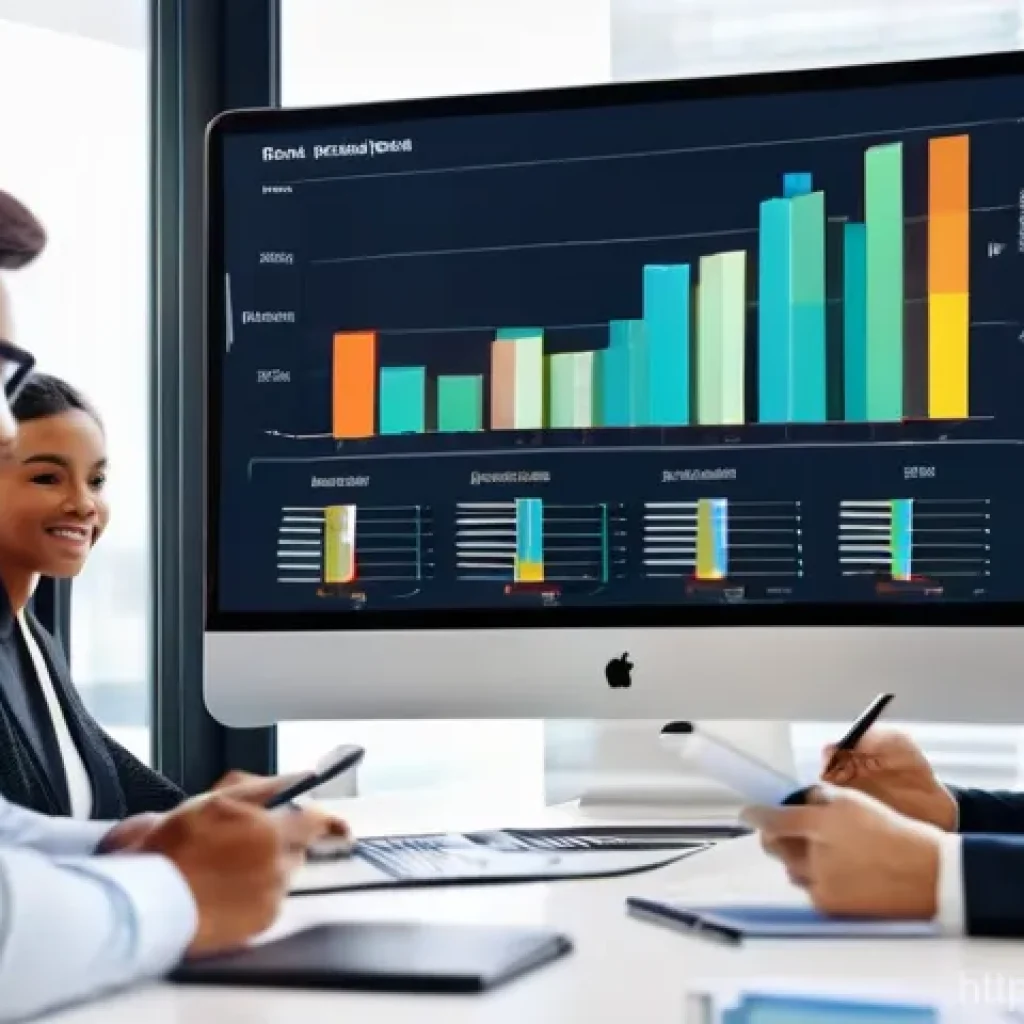 광고홍보사와 브랜드 캠페인 ROI 분석 - **Prompt 1: Data-Driven Marketing Team Analyzing ROI in a Modern Office**
    "A diverse team of you...