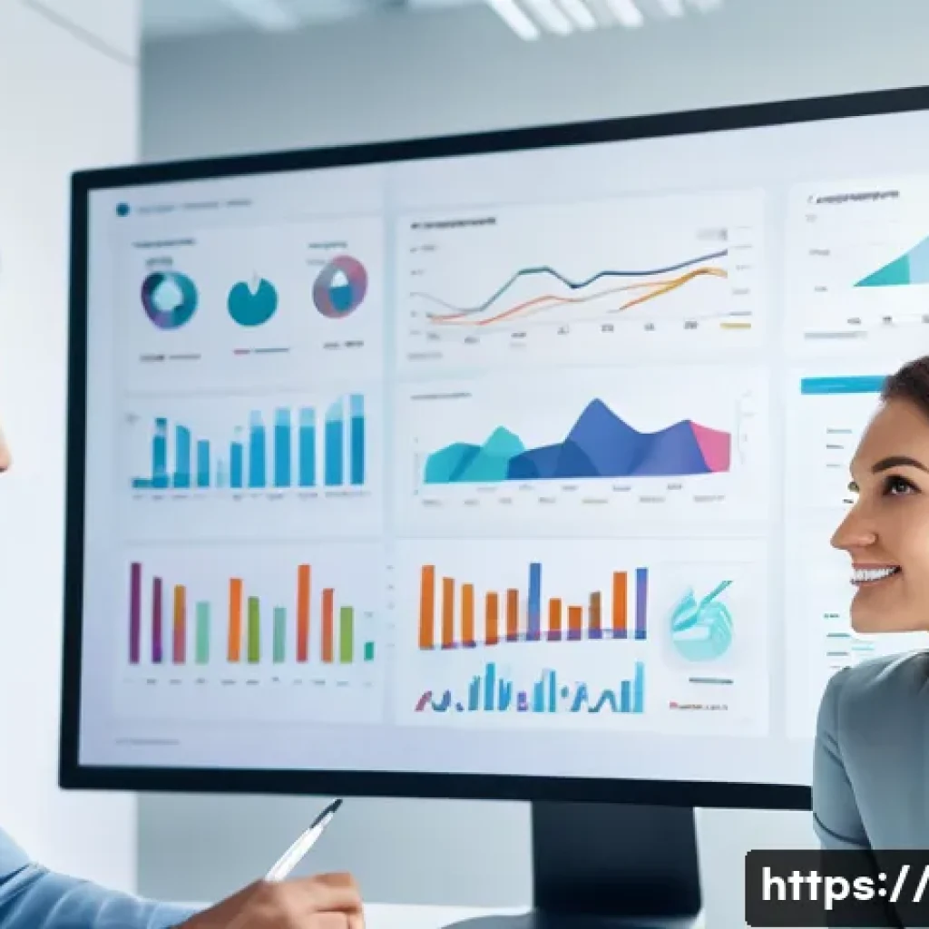 광고홍보사와 콘텐츠 플래닝 - A modern digital marketing team in a sleek, bright office environment collaborating intensely around...