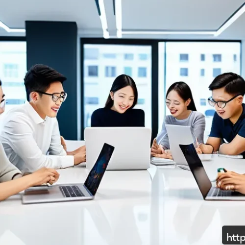광고홍보사와 콘텐츠 광고 제작 - A vibrant digital marketing team brainstorming session in a modern office, diverse professionals col...