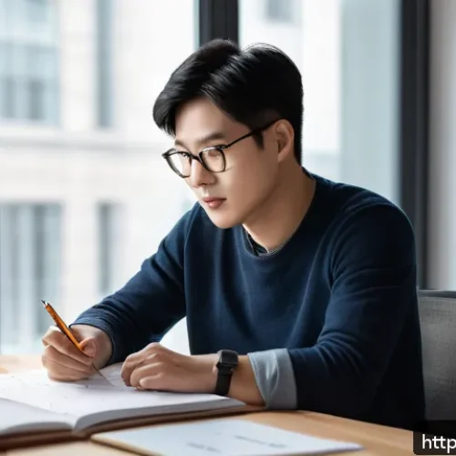 광고홍보사와 소비자 중심 광고 기법 - A warm, authentic storytelling scene depicting a passionate product developer sharing their journey ...